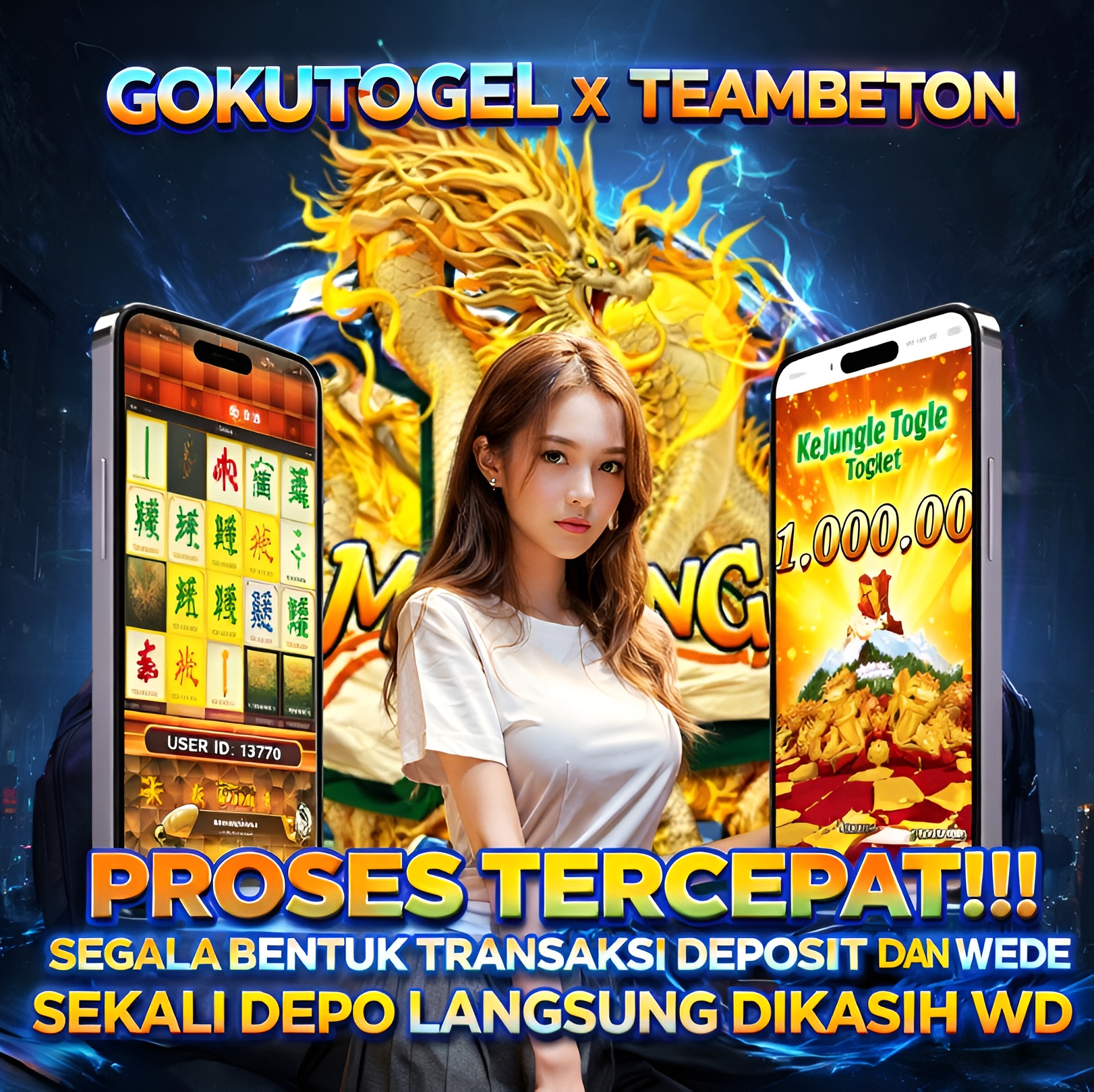 GOKUTOGEL:Link Slot Mahyong Gacor Gampang Menang Hari Ini image 1